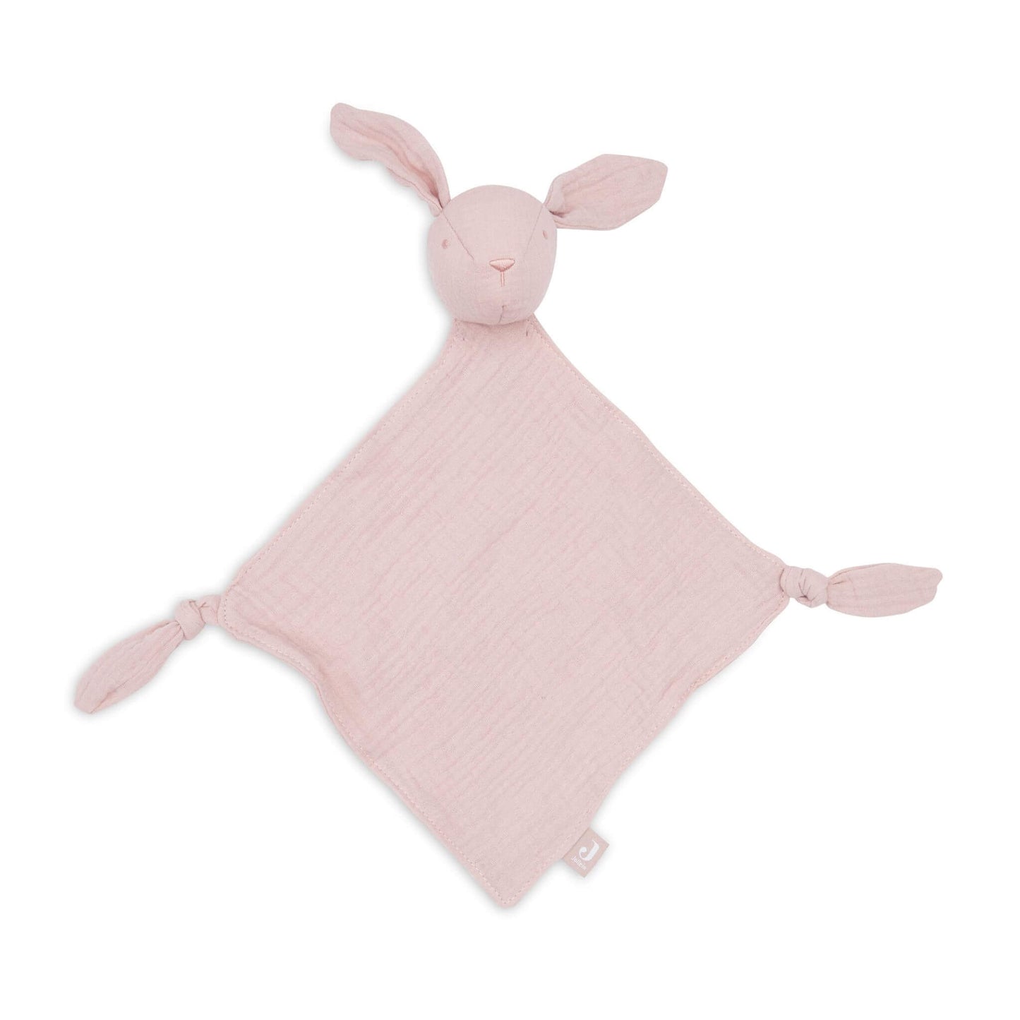 Baby Schmusetuch Hase Rosa von vorne