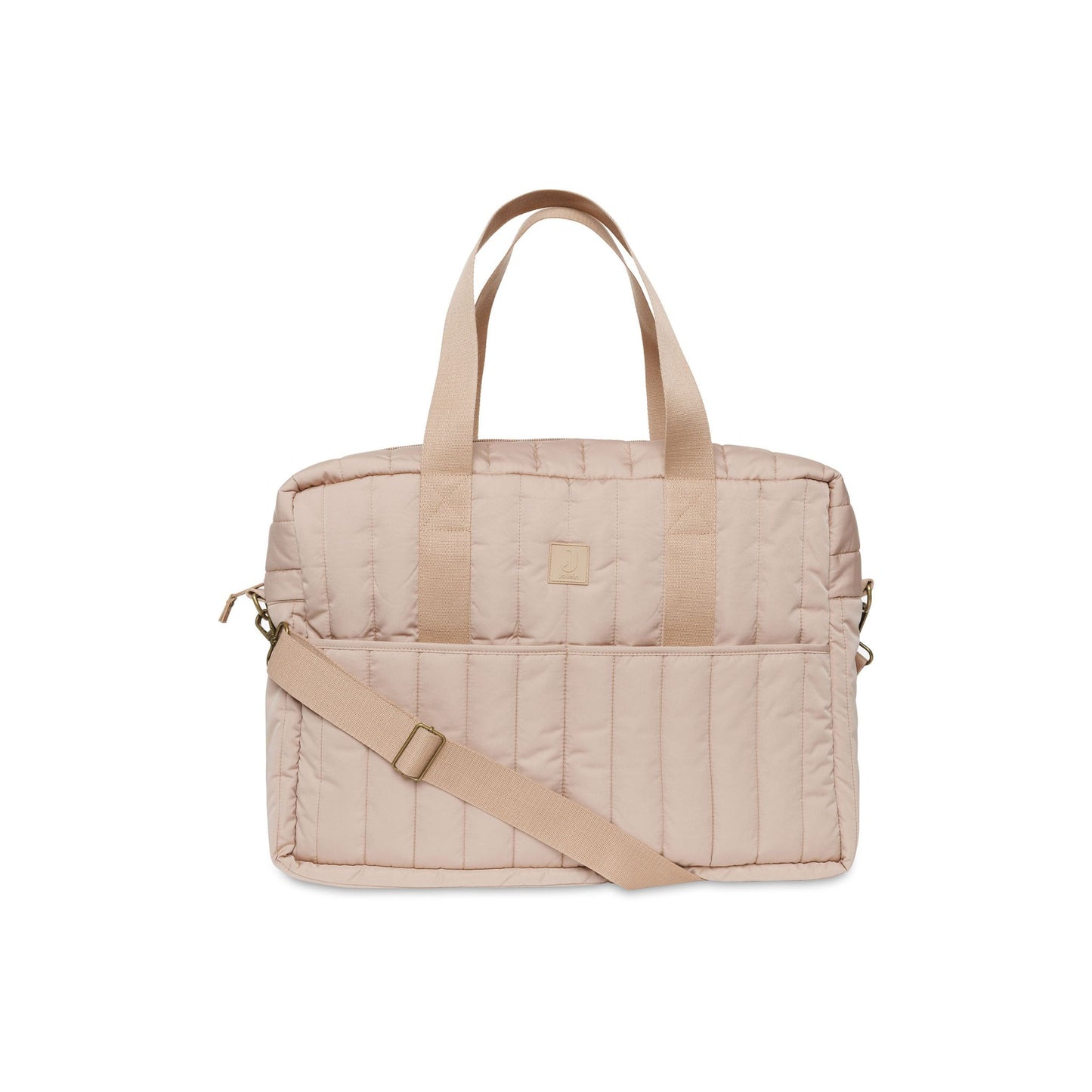 Wickeltasche in Farbe Biscuit Beige von vorne