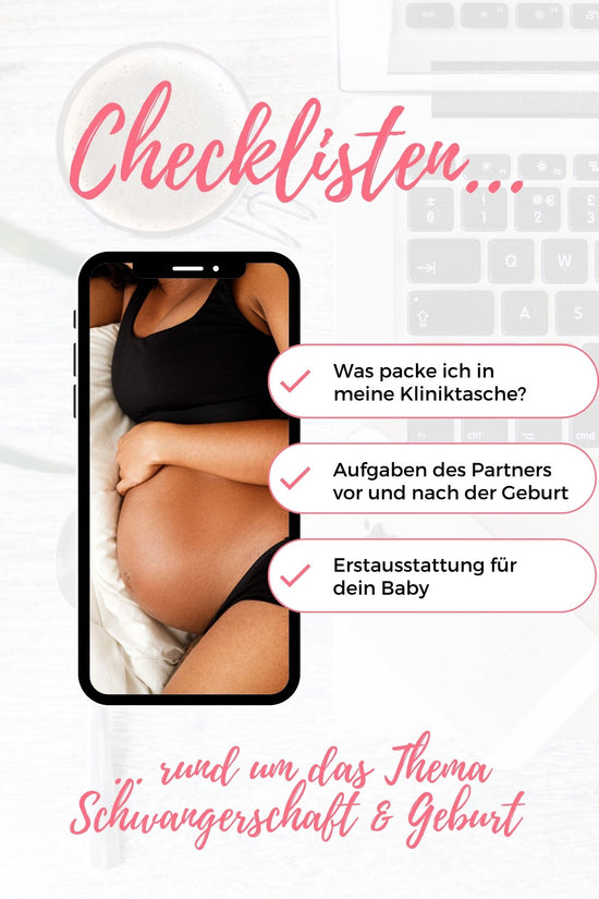Teaser Illustration für Linnie's Checklisten für Schwangere