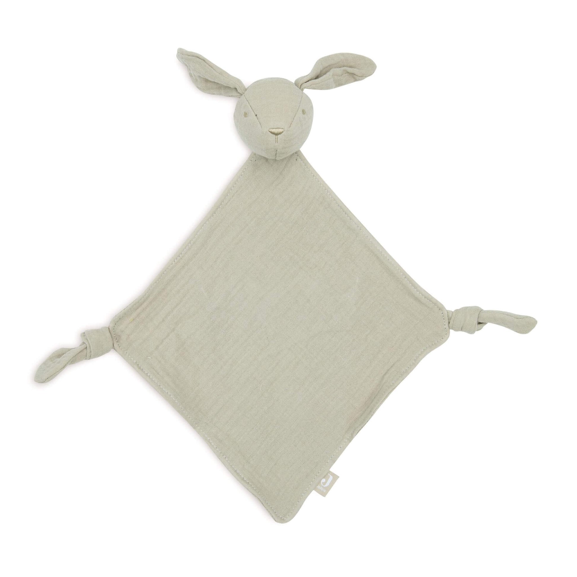Baby Schmusetuch Hase Grün von vorne