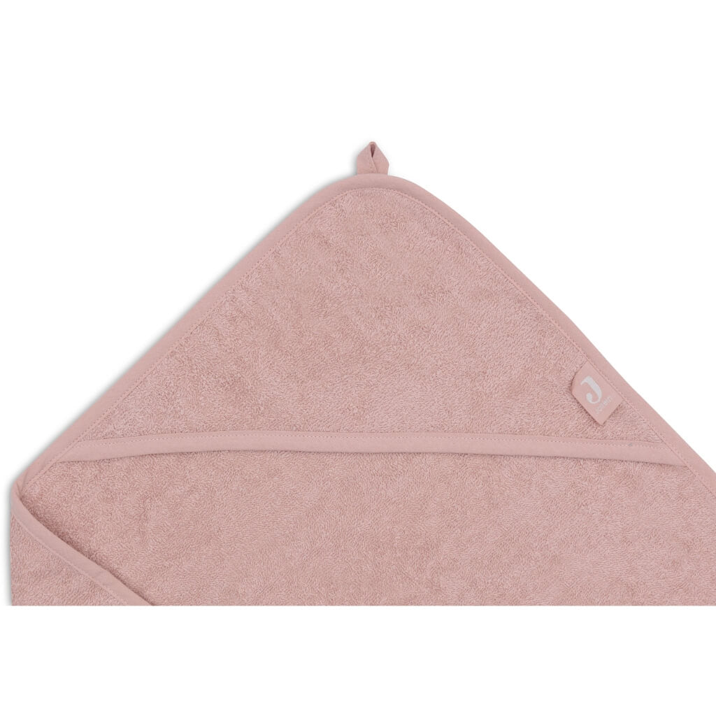 Kaputze des Baby Kaputzen-Handtuchs in rosa